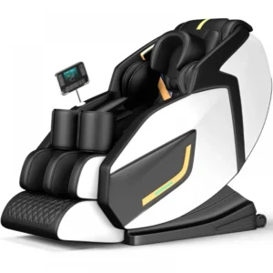 Fotoliu masaj Incalzire, Zero Gravity, Piele PU Premium control inteligent LCD